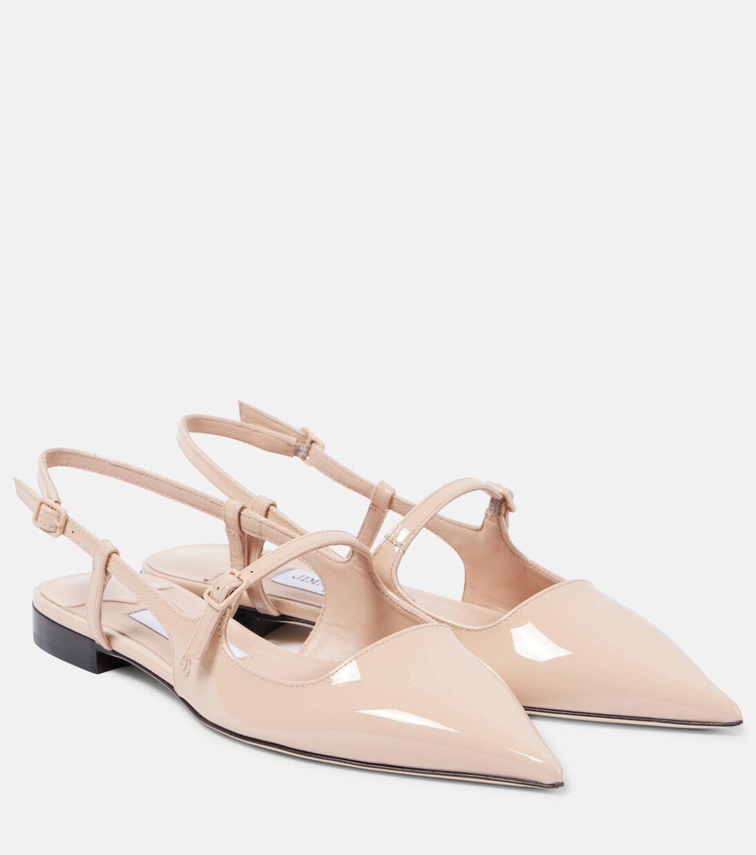 【Jimmy Choo】 Didi patentレザーフラット