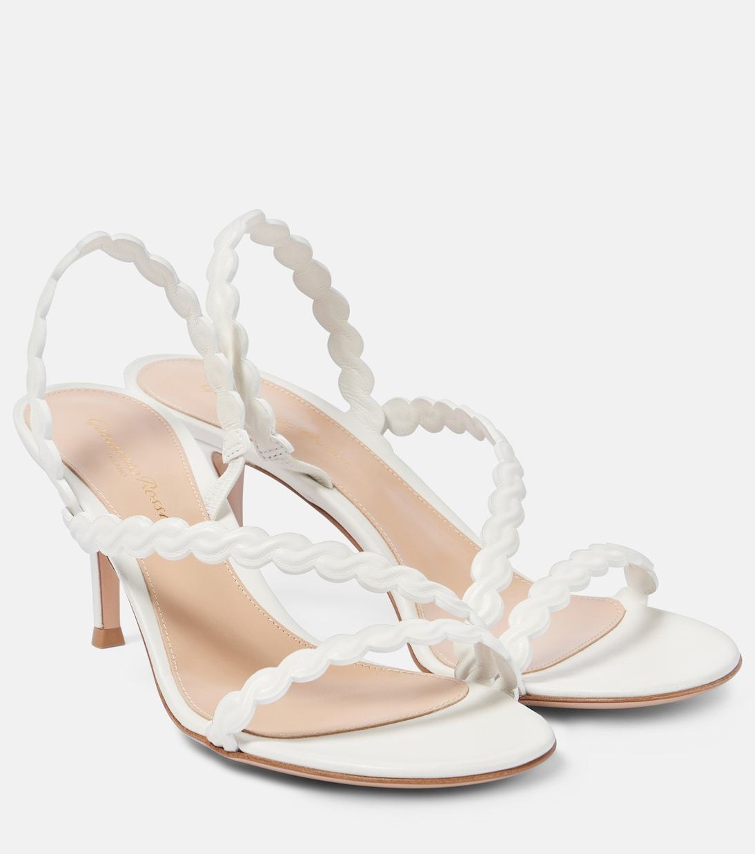【Gianvito Rossi】 70レザーサンダル