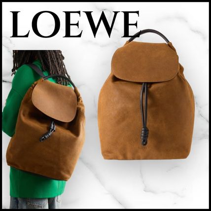 【予約販売品】 ブラウン（茶色）系 LOEWE(ロエベ) バックパック・リュック バッグ