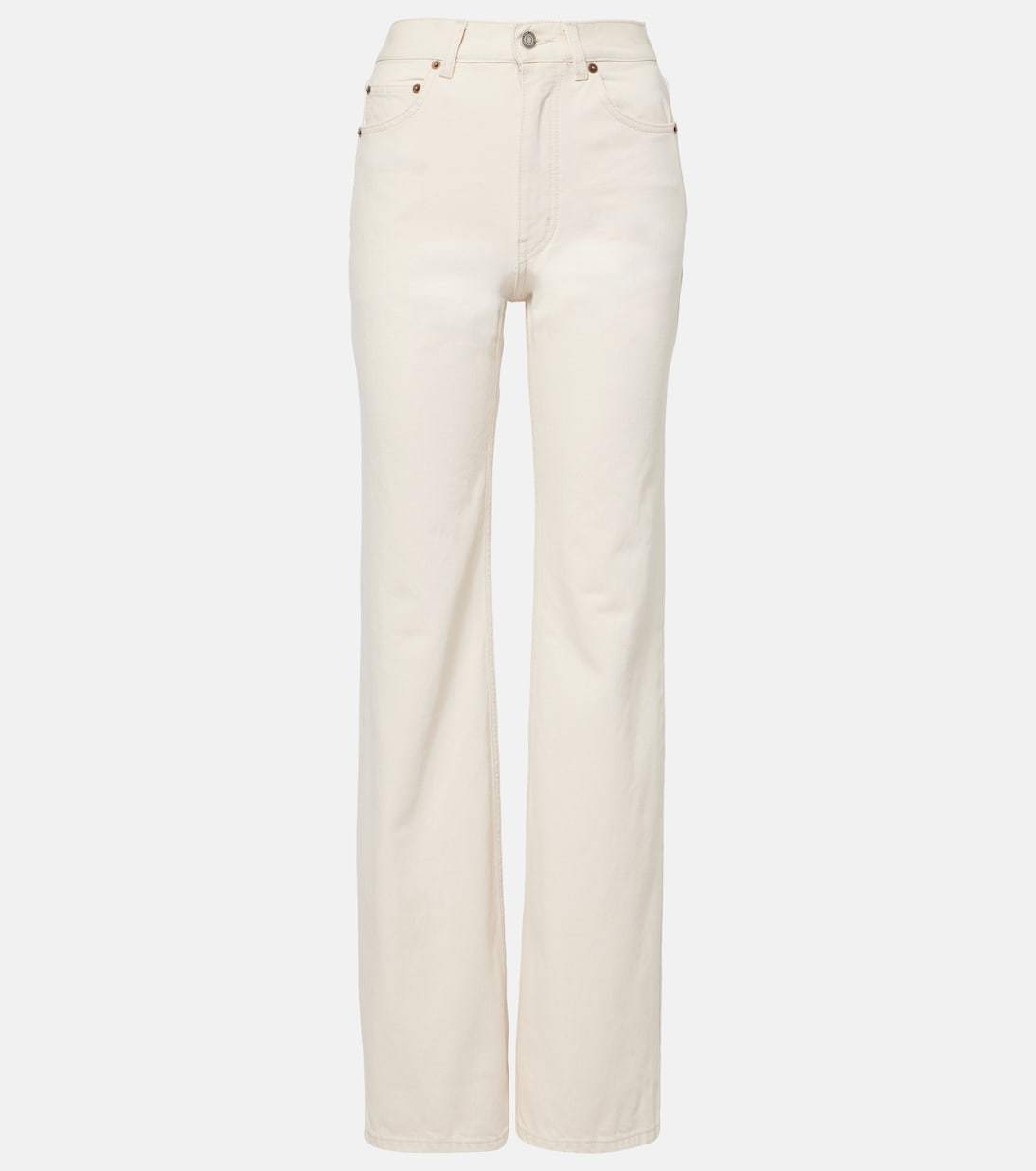 【Saint Laurent】 High-riseフレアジーンズ