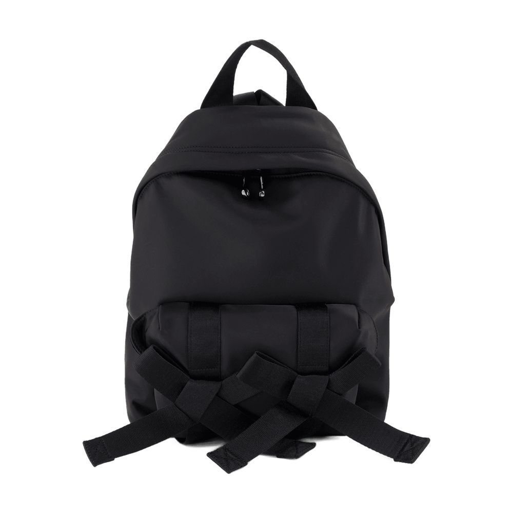 バックパック・リュック Bow Front Backpack - Simone Rocha - Nylon - Black