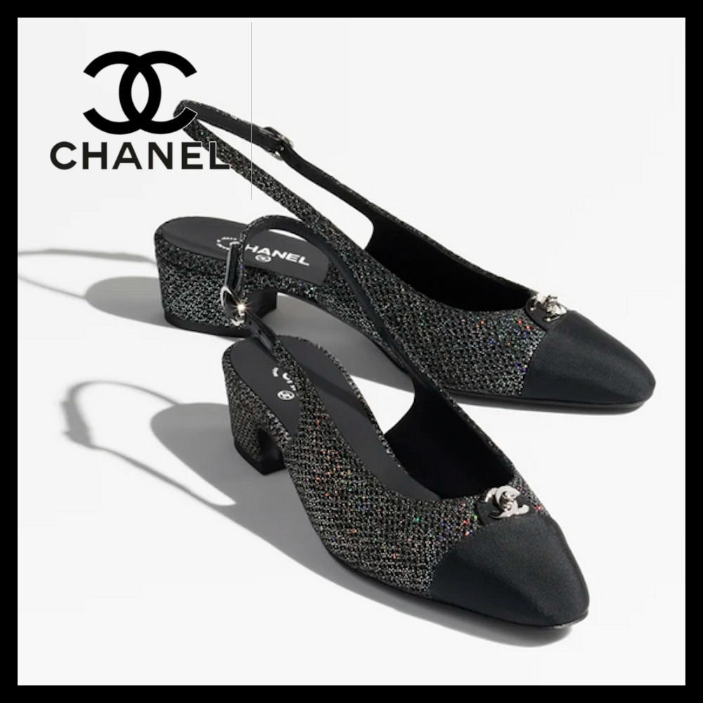【大人っぽい雰囲気♪】 CHANEL 25ss スリングバックシューズ