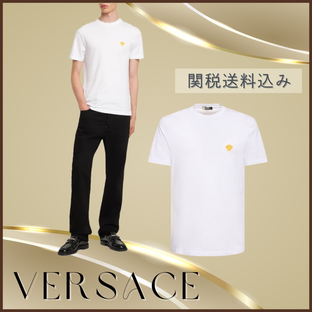 Versace【関税送料込＆SALE価格】コットンジャージーTシャツ