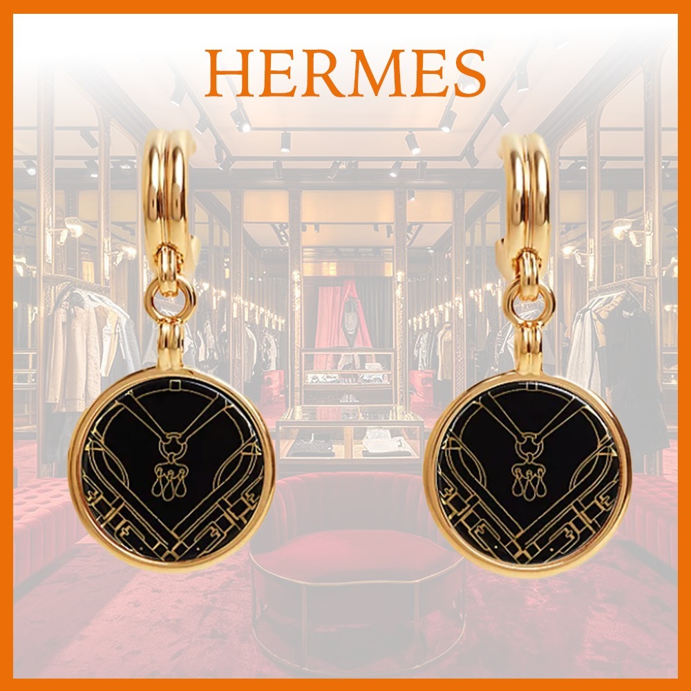 【華やかさをプラス☆】HERMES Mors a Jouets ピアス