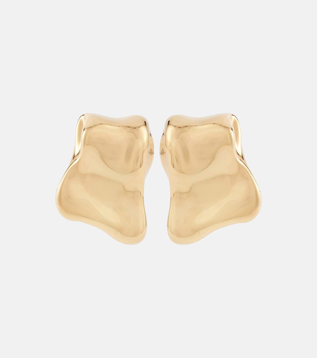 【Oscar de la Renta】 Sculpted clip-onイヤリング