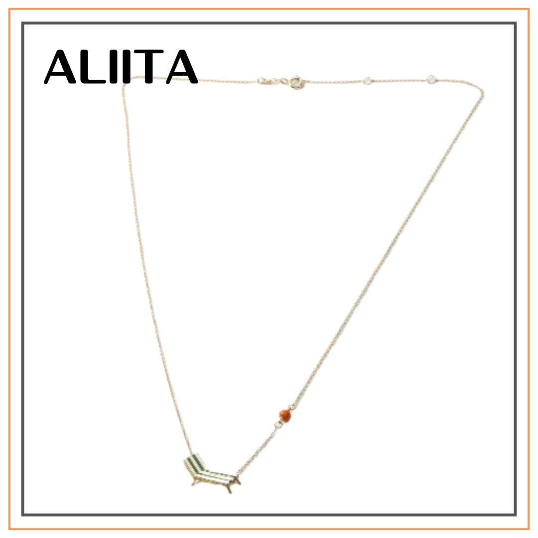 【ALIITA】人気 残りわずか ビーチチェアネックレス