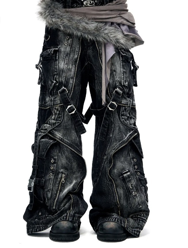 PERSONSOUL*日本未入荷*A-Line Baggy Jeans  ジーンズ