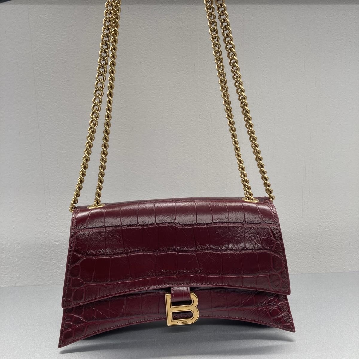 【 BALENCIAGA 】クラッシュ チェーンバッグ XS