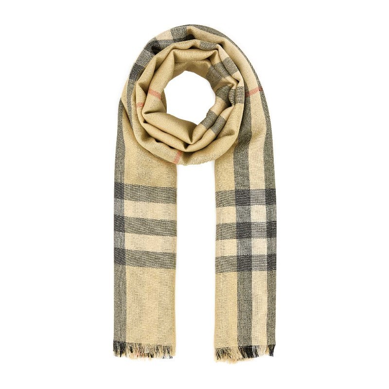 マフラー・ストール Burberry FW25 Embroidered wool blend scarf (8106063 A2021)