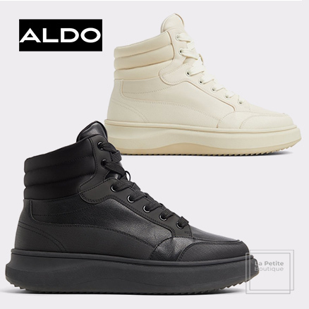 【ALDO】もこもこ暖かい Strato 防水加工・ハイトップスニーカー