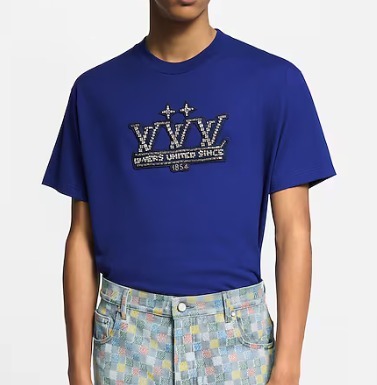 LouisVuitton☆エンベリッシュドコットンTシャツ