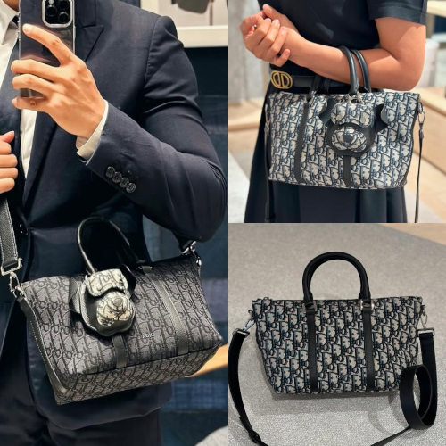 【海外限定☆】Dior ショルダーバッグ Weekender25 オブリーク