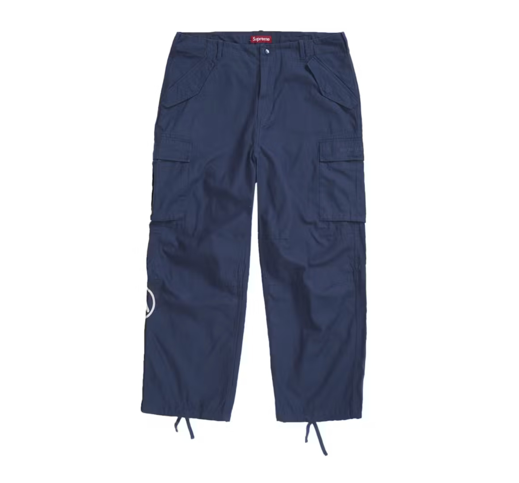最終価格 W32 Supreme Aphex Twin カーゴパンツ ネイビー