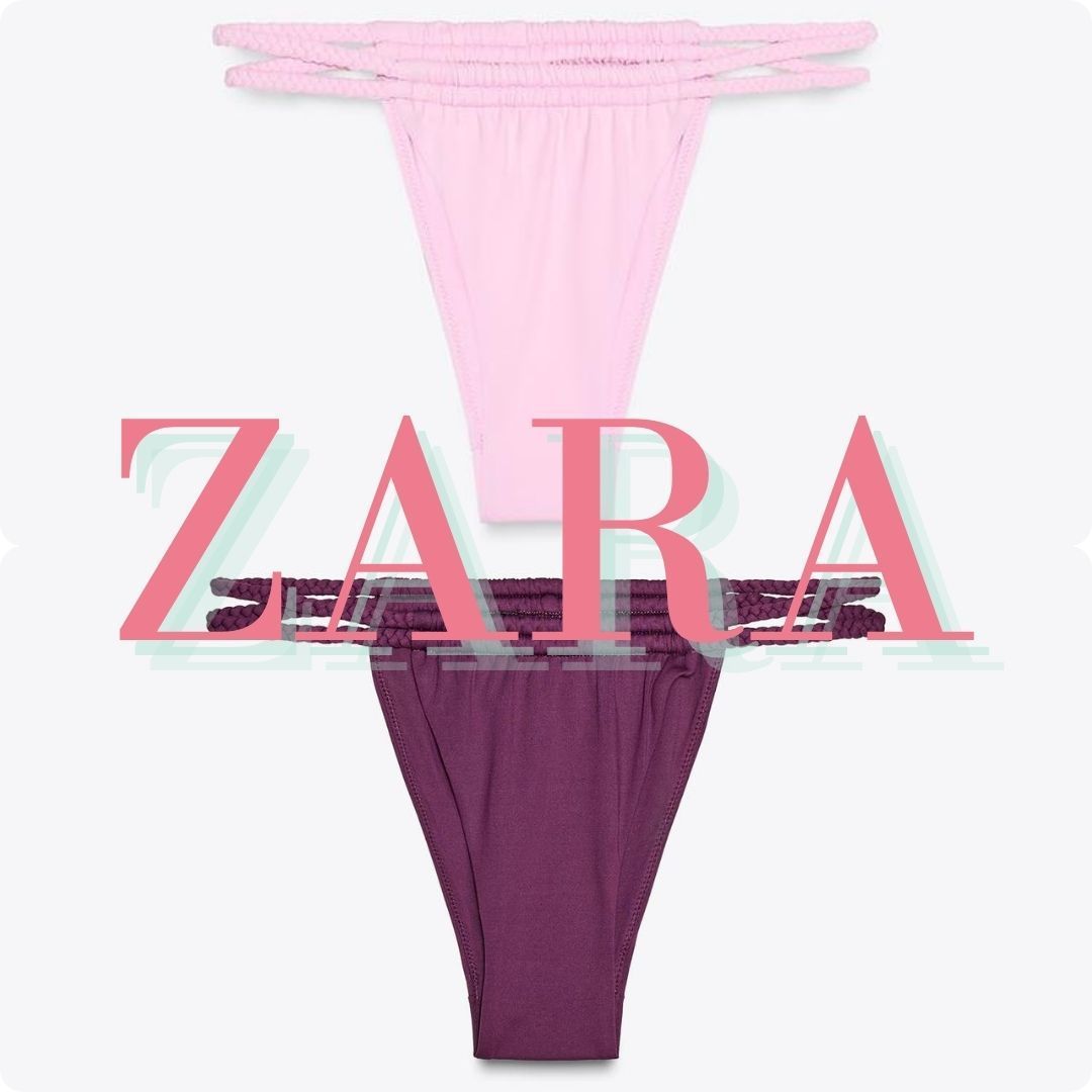 ZARA ブレードカーテンビキニボトム 2910/062
