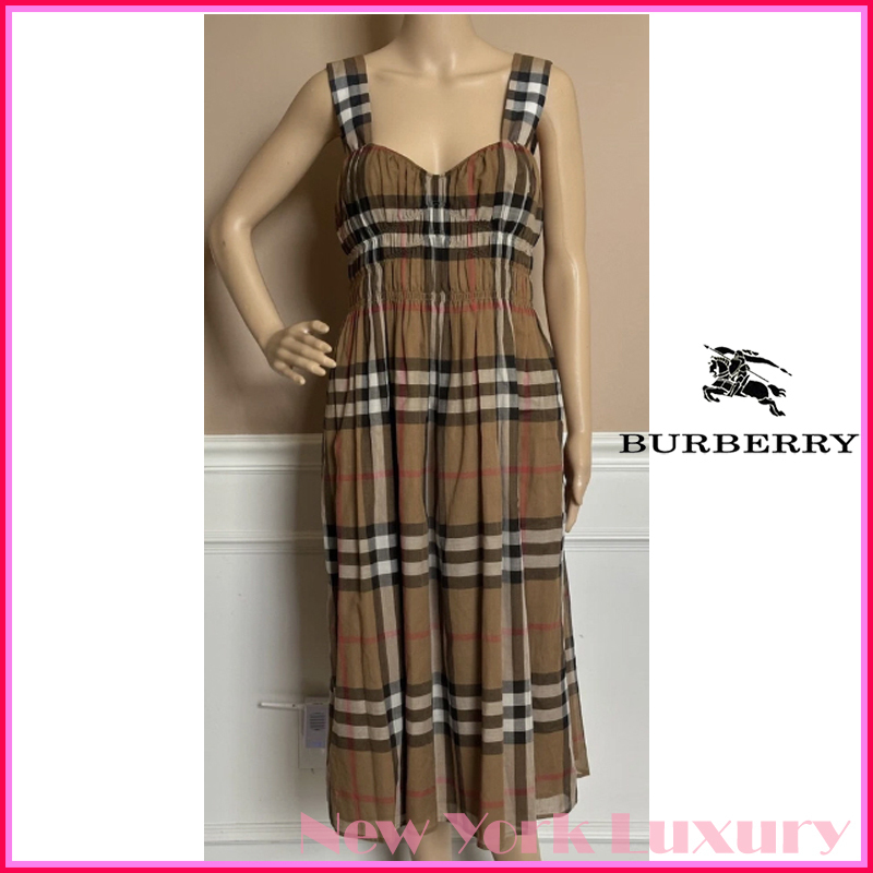 Burberry★素敵！Delilah Brown IP Check Dress