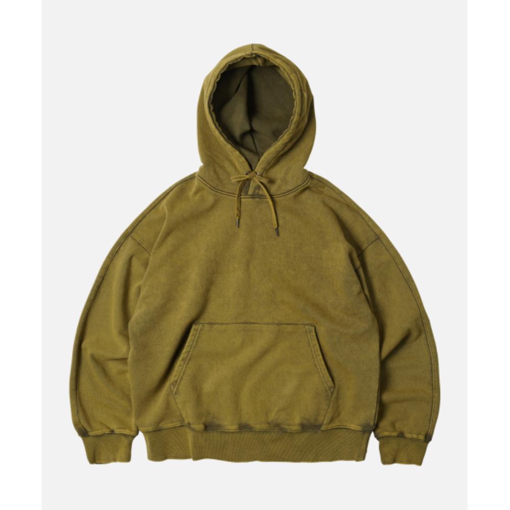 パーカー・フーディ FRIZMWORKS OG VINTAGE DYEING PULLOVER HOODY OLIVE FZWOGTS11