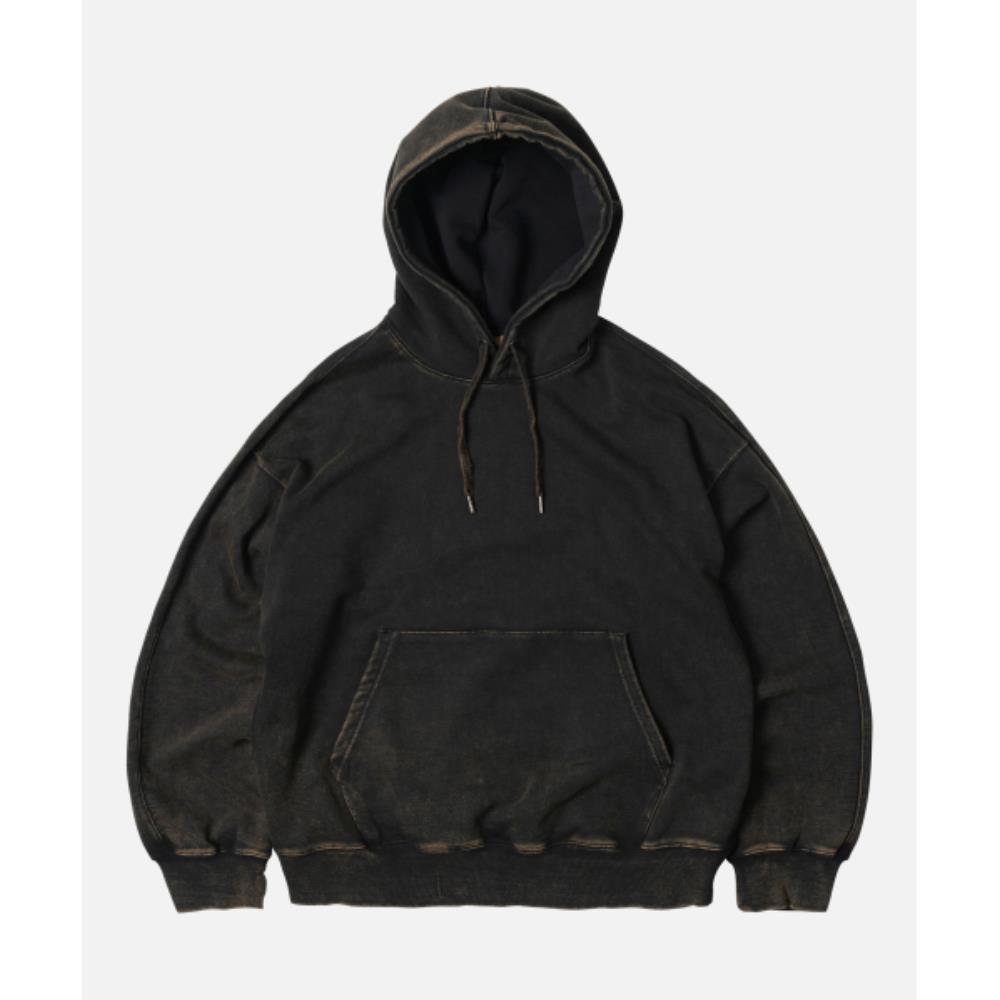 パーカー・フーディ FRIZMWORKS OG VINTAGE DYEING PULLOVER HOODY BLACK BROWN FZW