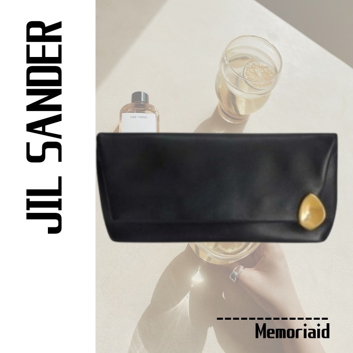 【関税・送料込み】Jil Sander Jewel Zip クラッチバッグ