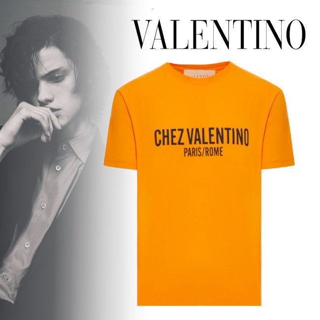 正規店買付【VALENTINO】CHEZ VALENTINO プリンTシャツ