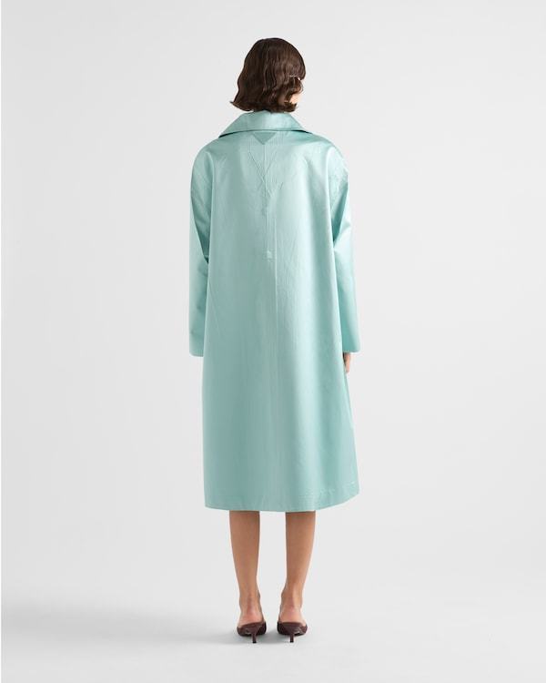 PRADA 洗練 シングルブレスト ダッチェス コート