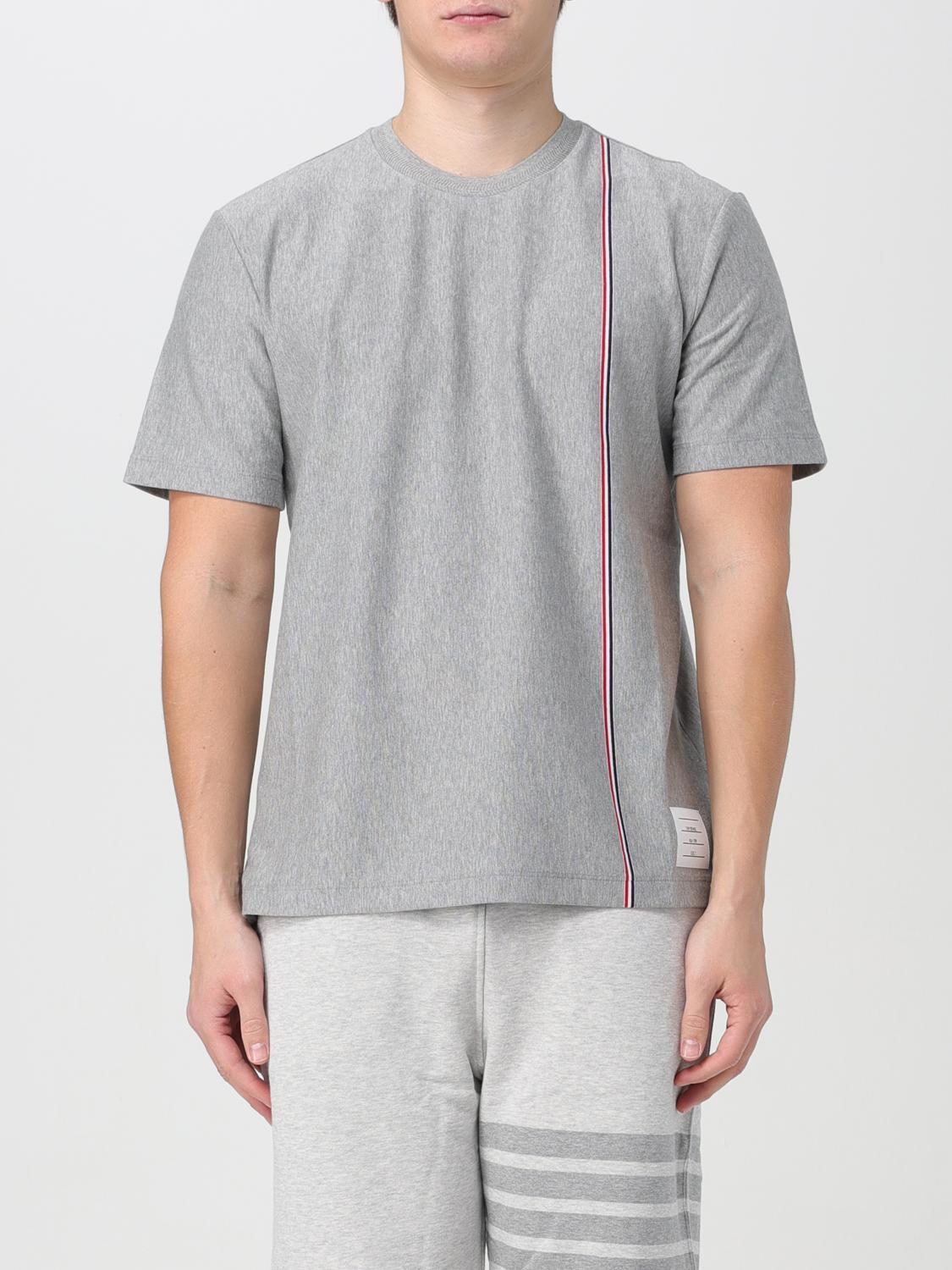 Tシャツ・カットソー THOM BROWNE Men T-shirt Grey MJS252AJ0138 035