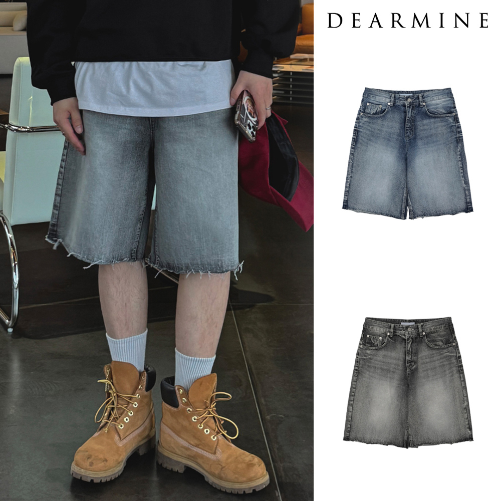 【DEARMINE】Flash Back Bermuda Pants