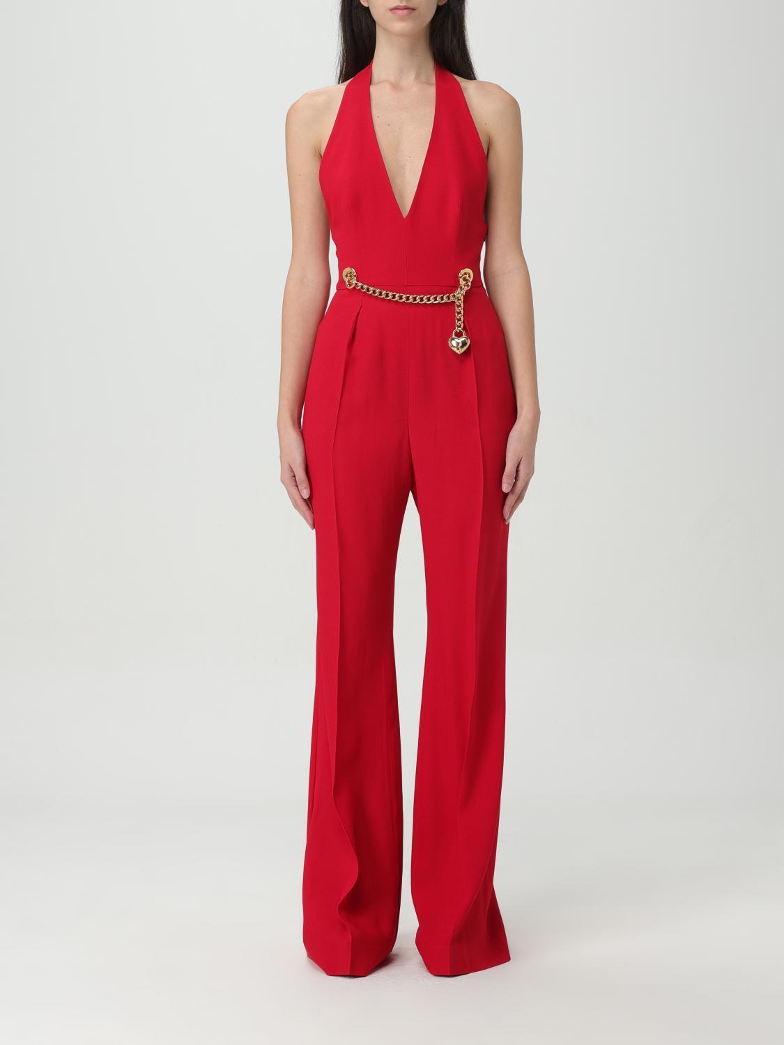オールインワン・サロペット MOSCHINO COUTURE Woman Jumpsuits Red 04080533 8116
