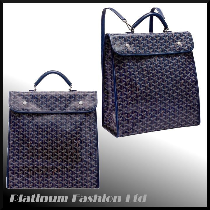 希少品◆入手困難♪【GOYARD】Saint Leger バックパック navy