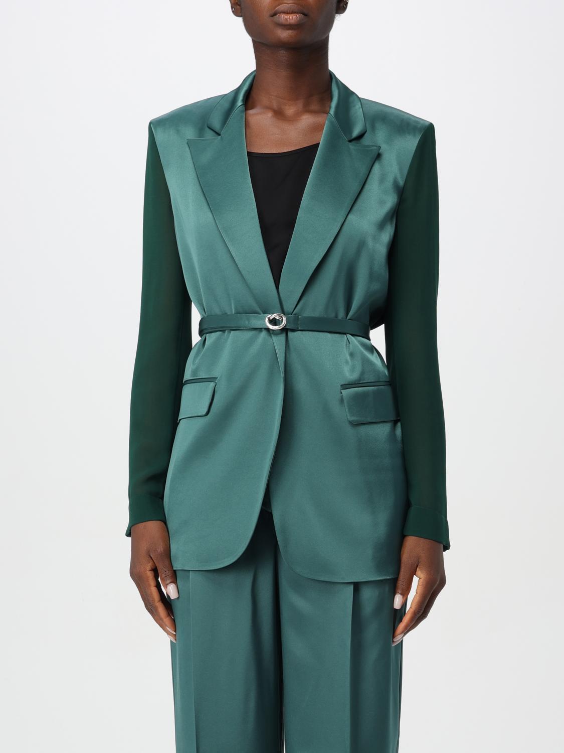 アウターその他 PINKO Woman Blazer Green 104071A206 S1A