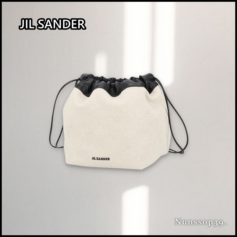 【JIL SANDER】 ★送料関税込★ リバーシブル 巾着バッグ