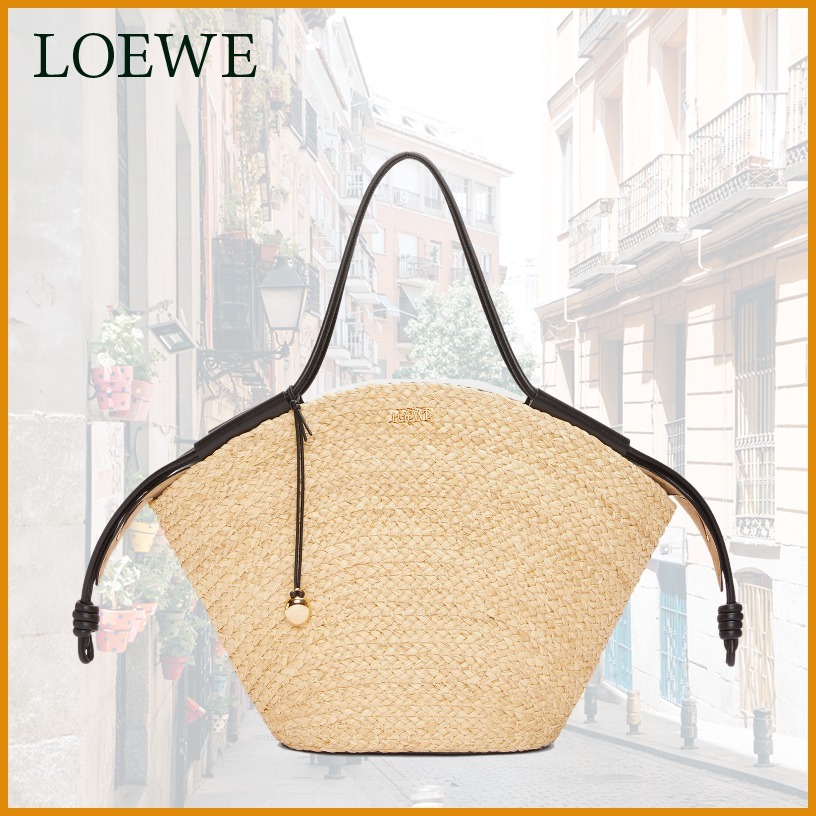 【安心・国内発送】ロエベ パセオ バスケットバッグ ラージ 直営店 LOEWE ロエベ パセオ ラージ バスケットバッグ