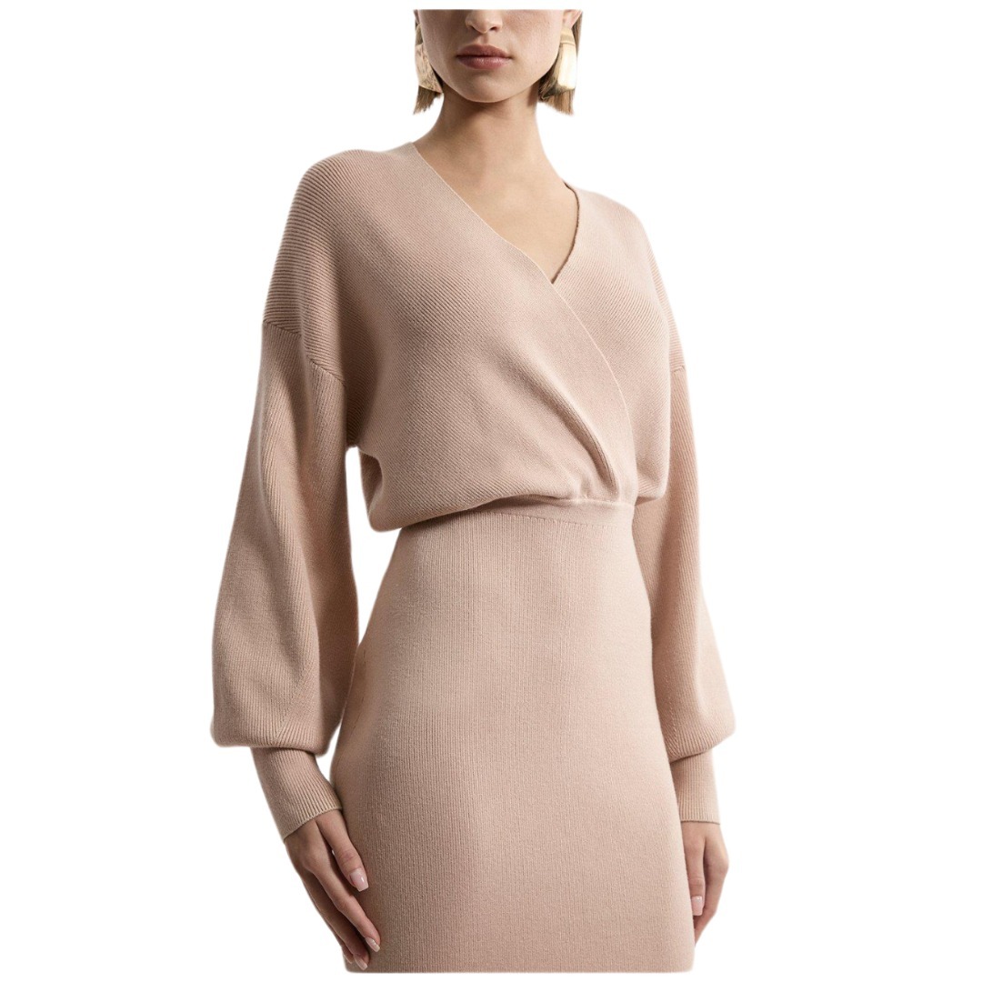 日本未入荷★Karen Millen バルーンスリーブペンシルワンピース KAREN MILLEN 日本未入荷 バルーンスリーブペンシルワンピース