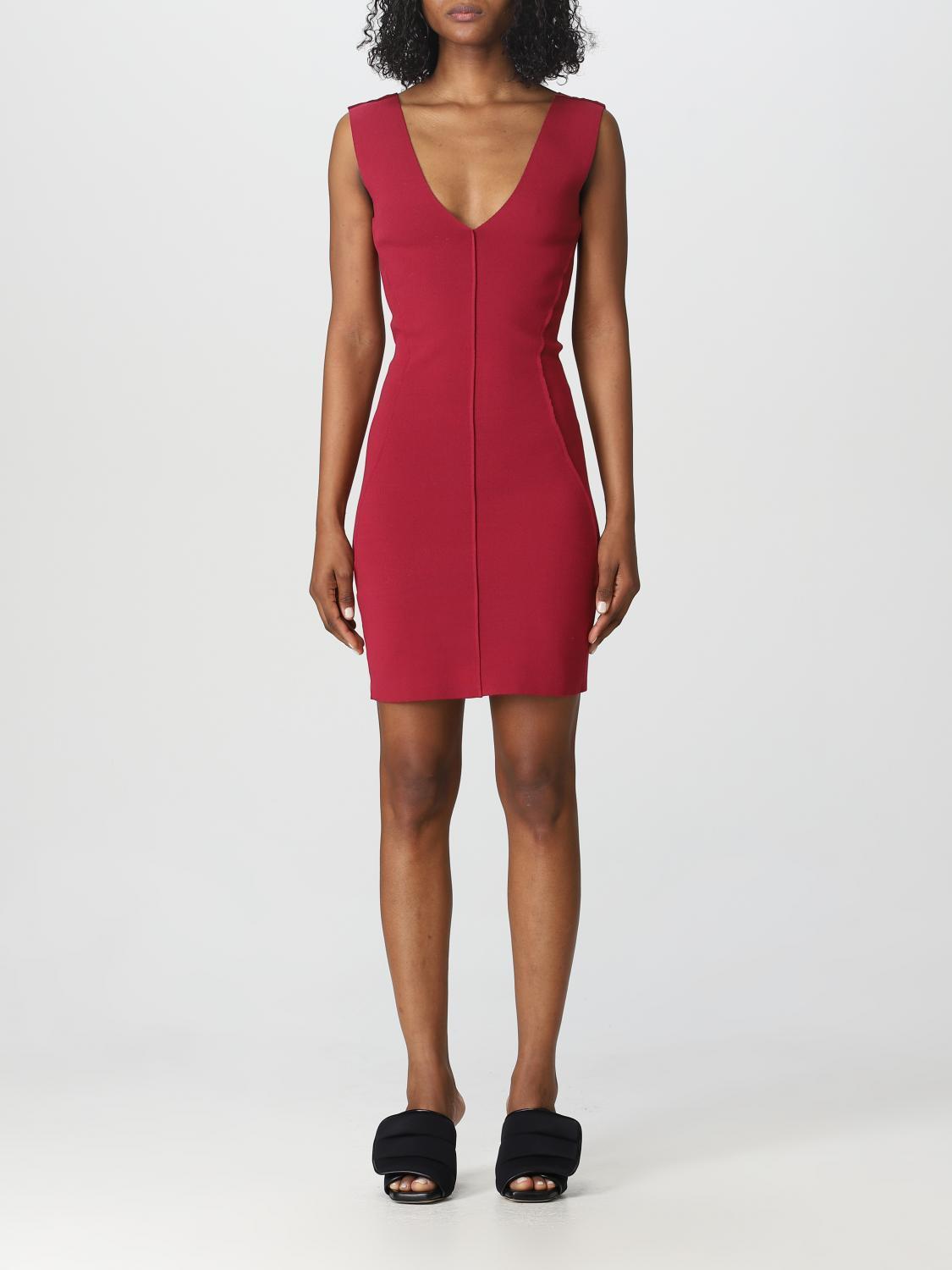 ワンピース RICK OWENS Woman Dress Fuchsia RP01C5670KST 23