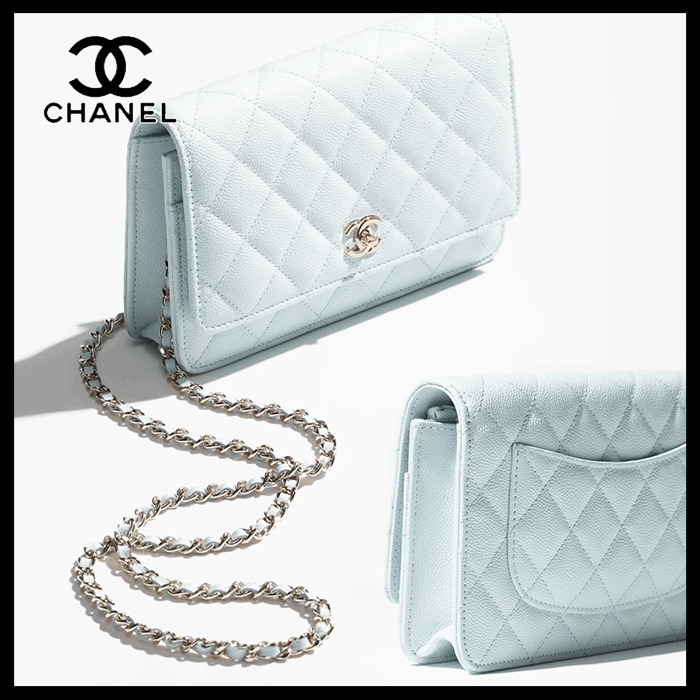 【25S☆キレイめカラー】CHANEL クラシック チェーンウォレット