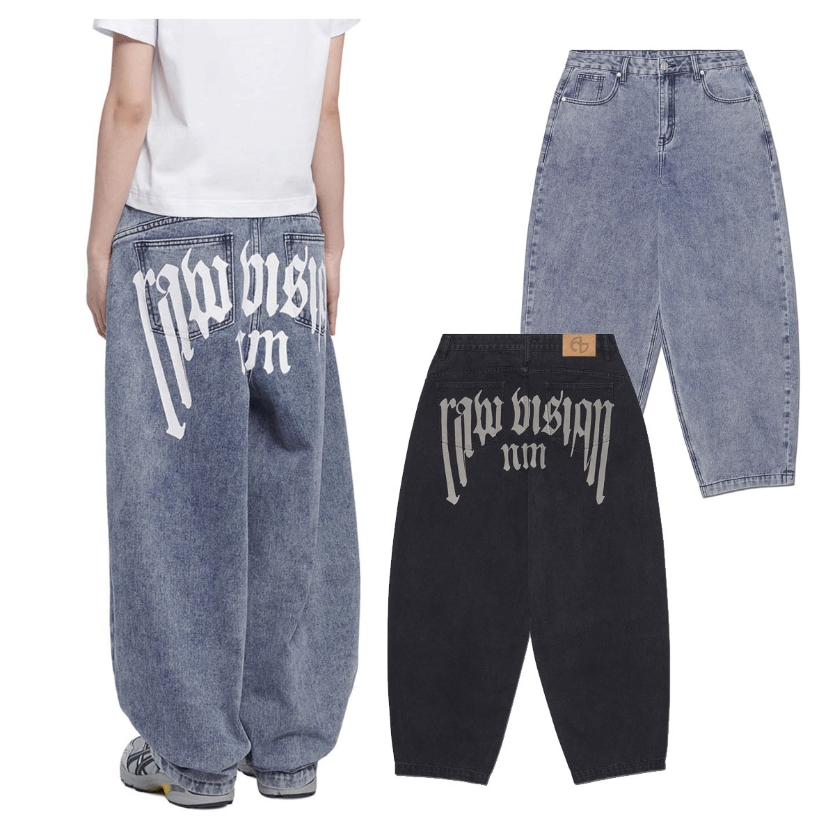 デニム・ジーパン NOMANUAL RAW VISION DENIM PANTS SA764