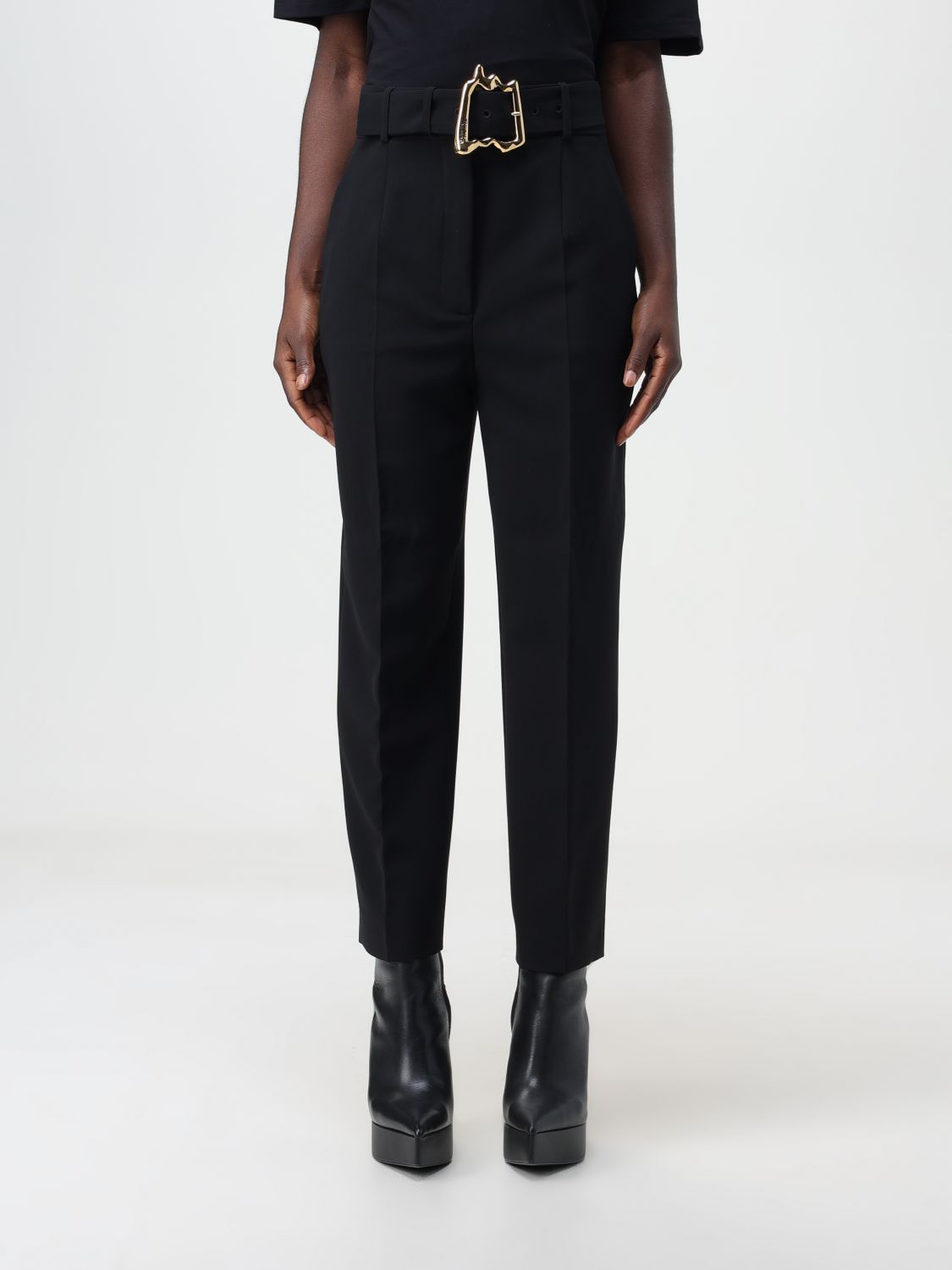 パンツ MOSCHINO COUTURE Woman Pants Black 03055424 0555