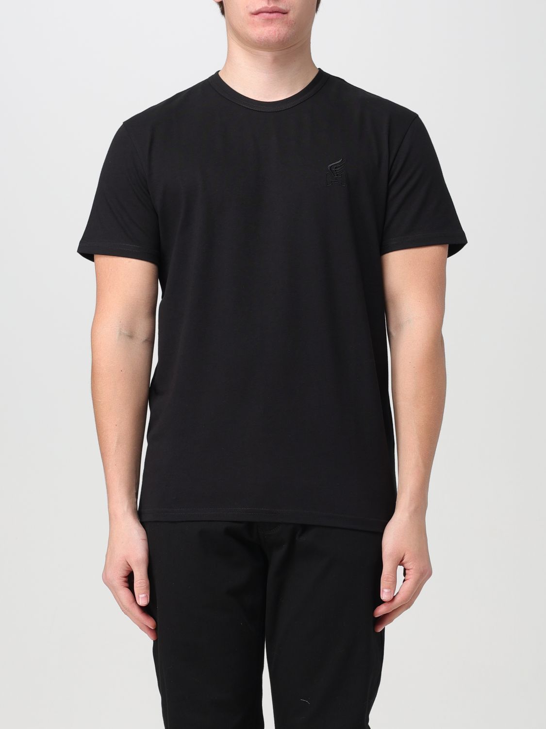 Tシャツ・カットソー HOGAN Men T-shirt Black KQUB348220LTGG B999