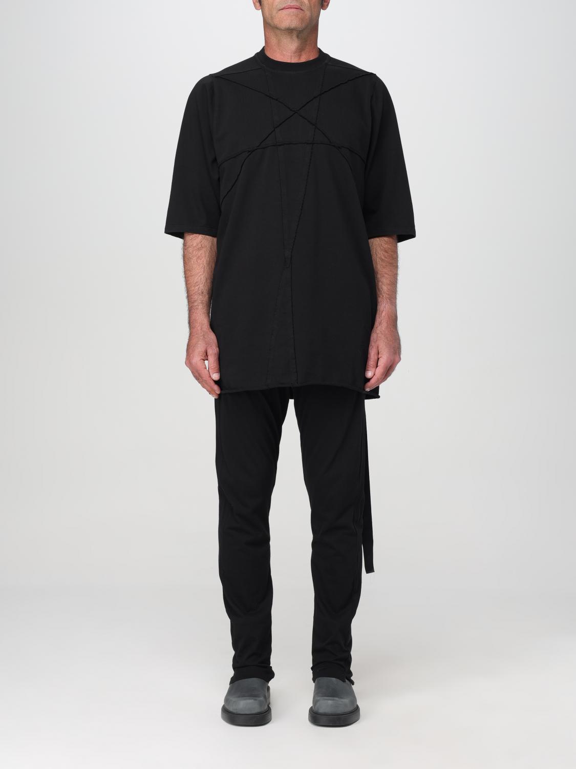 Tシャツ・カットソー Rick Owens DRKSHDW Men T-shirt Black DU01D1274RIGET1 09