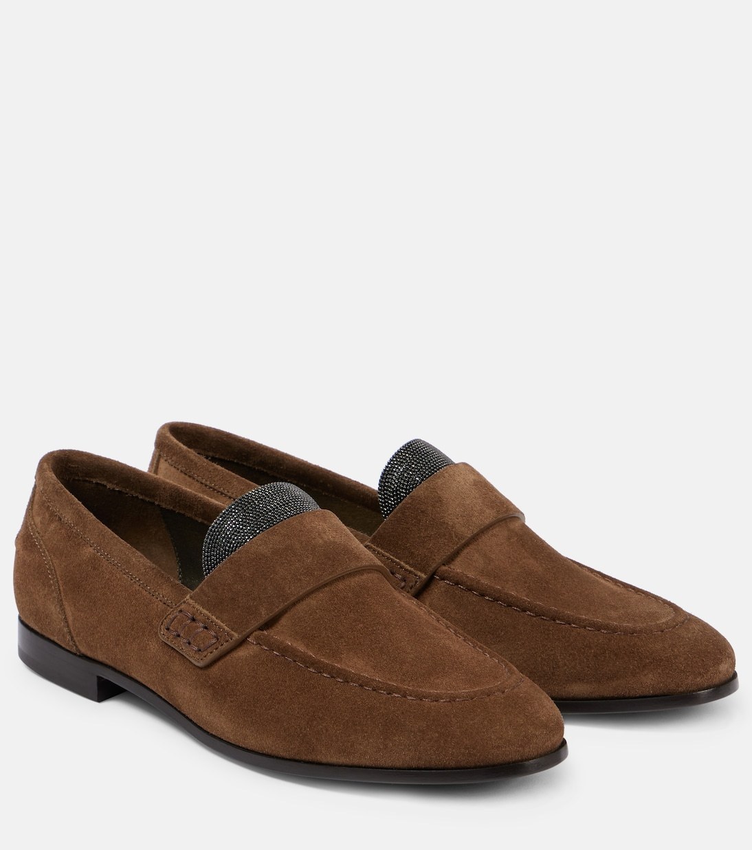 【Brunello Cucinelli】 Moniliスエードローファー