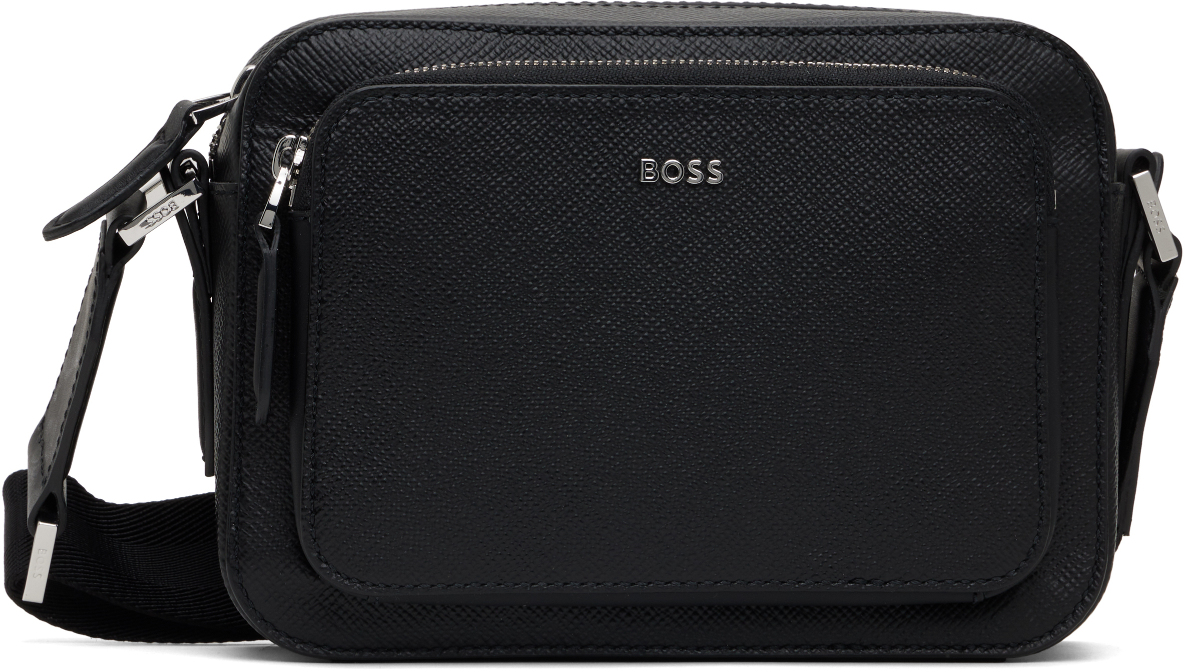 【関税込み】BOSS ブラック ロゴハードウェア バッグ