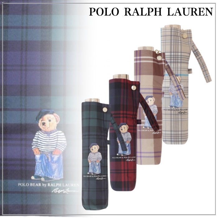 【雨傘】POLO RALPH LAURENポロラルフローレン 折り畳み傘