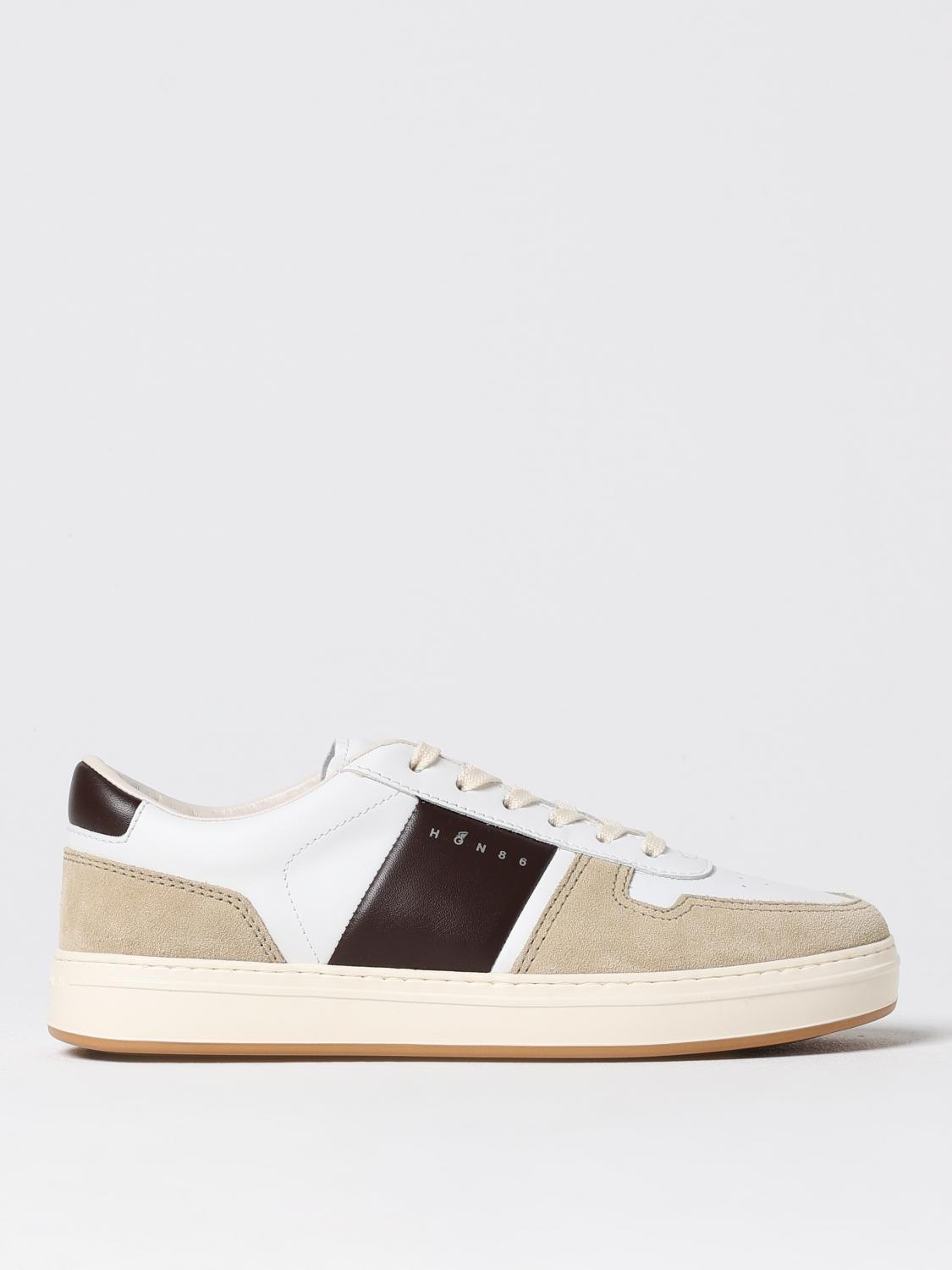 スニーカー HOGAN Men Sneakers White 1 HXM6680FL30ODZ 8P6X