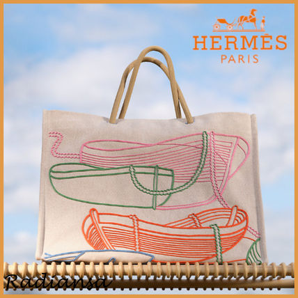 ビーチバッグ HERMES(エルメス) トートバッグ(レディース