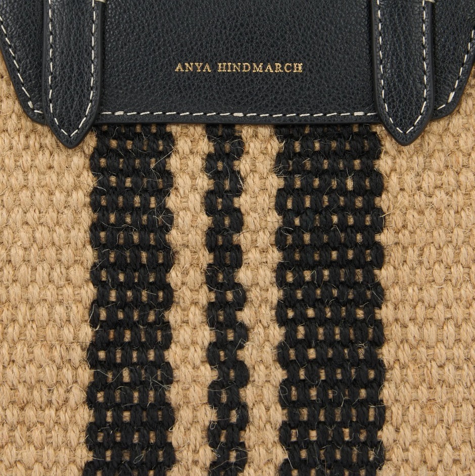 Anya Hindmarch/メゾン ベンガル ジュート クロスボディ トート Anya Hindmarch/メゾン ベンガル ジュート クロスボディ トート
