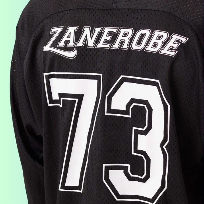 ZANEROBE 73 ホッケー ジャージ ロングTシャツ ブラック ZANEROBE= 73 Hockey Jersey Black ホッケー ジャージ (ZANEROBE