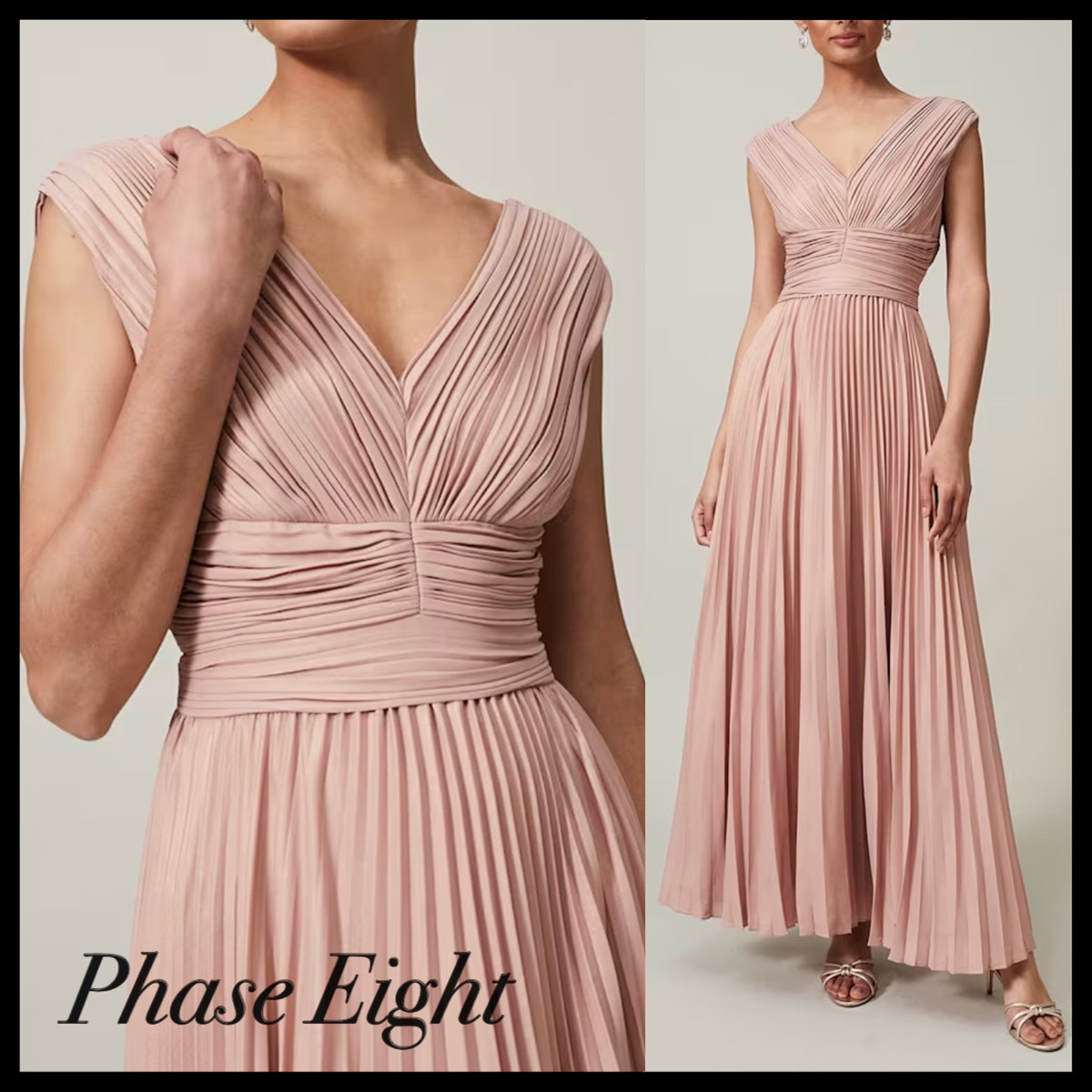 Phase Eight* Nelly プリーツドレス