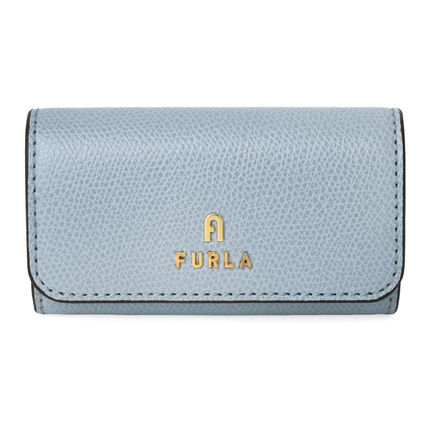 FURLA ライトブルー キーケース ブルー - レディース キーケース：オンラインでお買い物