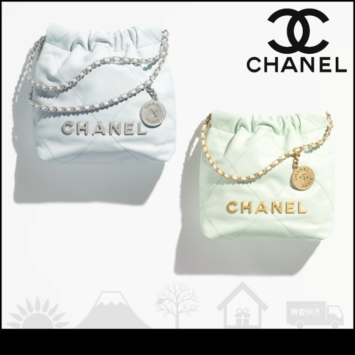 【シャネル】CHANEL 22 ミニ ハンドバッグ パステルカラー♪