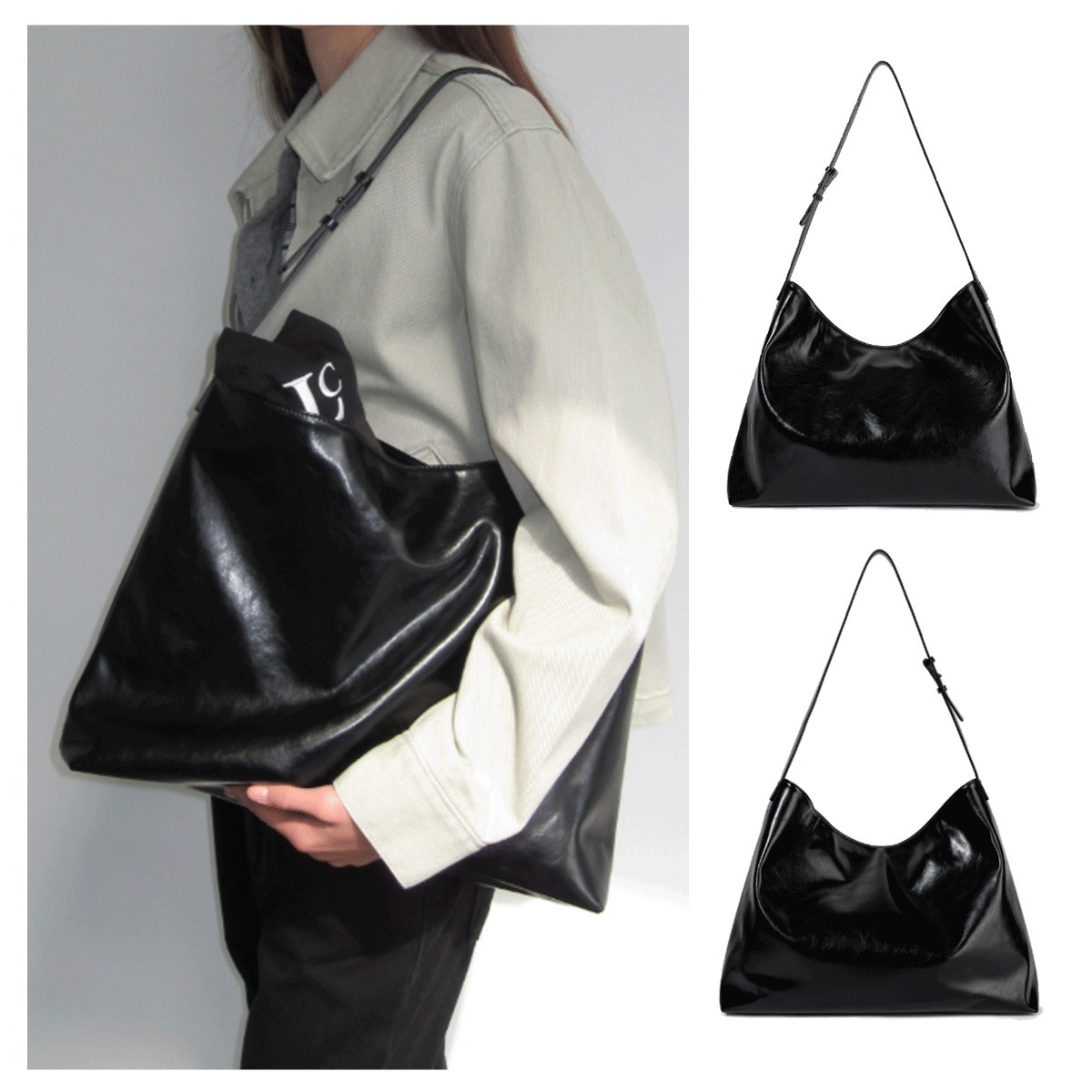 ショルダーバッグ・ポシェット LOW CLASSIC LEATHER LARGE BAG 5BNY636