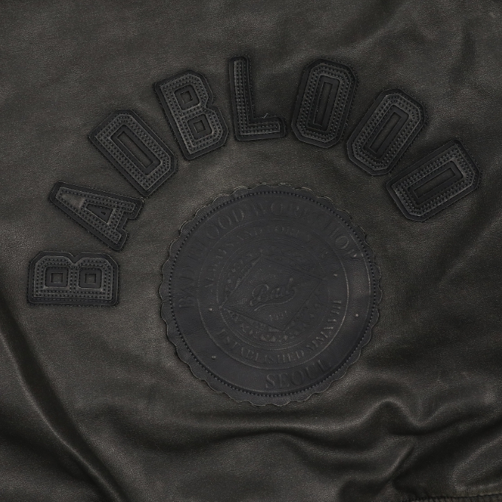 ジャケット BADBLOOD Leather ma-1 jacket 5BFM251 BADBLOOD Leather ma-1 jacket 5BFM251